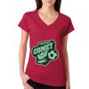 Junior Fit Softstyle Cotton V-Neck T-Shirt Thumbnail