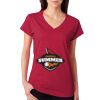 Junior Fit Softstyle Cotton V-Neck T-Shirt Thumbnail