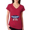 Junior Fit Softstyle Cotton V-Neck T-Shirt Thumbnail