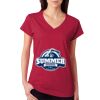 Junior Fit Softstyle Cotton V-Neck T-Shirt Thumbnail
