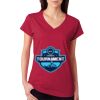 Junior Fit Softstyle Cotton V-Neck T-Shirt Thumbnail
