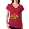 Junior Fit Softstyle Cotton V-Neck T-Shirt Thumbnail