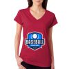 Junior Fit Softstyle Cotton V-Neck T-Shirt Thumbnail
