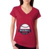 Junior Fit Softstyle Cotton V-Neck T-Shirt Thumbnail