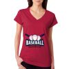 Junior Fit Softstyle Cotton V-Neck T-Shirt Thumbnail