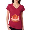 Junior Fit Softstyle Cotton V-Neck T-Shirt Thumbnail