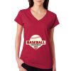 Junior Fit Softstyle Cotton V-Neck T-Shirt Thumbnail