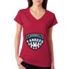 Junior Fit Softstyle Cotton V-Neck T-Shirt Thumbnail