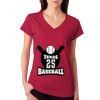 Junior Fit Softstyle Cotton V-Neck T-Shirt Thumbnail