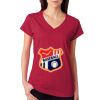Junior Fit Softstyle Cotton V-Neck T-Shirt Thumbnail