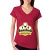 Junior Fit Softstyle Cotton V-Neck T-Shirt Thumbnail