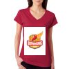 Junior Fit Softstyle Cotton V-Neck T-Shirt Thumbnail