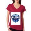 Junior Fit Softstyle Cotton V-Neck T-Shirt Thumbnail