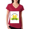 Junior Fit Softstyle Cotton V-Neck T-Shirt Thumbnail