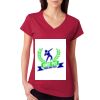 Junior Fit Softstyle Cotton V-Neck T-Shirt Thumbnail