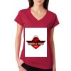 Junior Fit Softstyle Cotton V-Neck T-Shirt Thumbnail