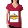Junior Fit Softstyle Cotton V-Neck T-Shirt Thumbnail
