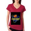 Junior Fit Softstyle Cotton V-Neck T-Shirt Thumbnail