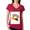 Junior Fit Softstyle Cotton V-Neck T-Shirt Thumbnail