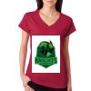 Junior Fit Softstyle Cotton V-Neck T-Shirt Thumbnail