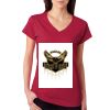 Junior Fit Softstyle Cotton V-Neck T-Shirt Thumbnail