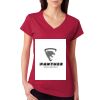 Junior Fit Softstyle Cotton V-Neck T-Shirt Thumbnail