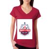 Junior Fit Softstyle Cotton V-Neck T-Shirt Thumbnail