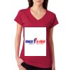 Junior Fit Softstyle Cotton V-Neck T-Shirt Thumbnail