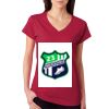 Junior Fit Softstyle Cotton V-Neck T-Shirt Thumbnail