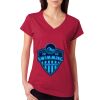 Junior Fit Softstyle Cotton V-Neck T-Shirt Thumbnail