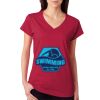 Junior Fit Softstyle Cotton V-Neck T-Shirt Thumbnail
