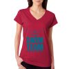 Junior Fit Softstyle Cotton V-Neck T-Shirt Thumbnail