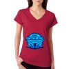 Junior Fit Softstyle Cotton V-Neck T-Shirt Thumbnail