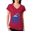 Junior Fit Softstyle Cotton V-Neck T-Shirt Thumbnail