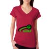 Junior Fit Softstyle Cotton V-Neck T-Shirt Thumbnail