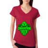 Junior Fit Softstyle Cotton V-Neck T-Shirt Thumbnail