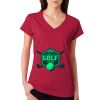 Junior Fit Softstyle Cotton V-Neck T-Shirt Thumbnail