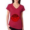 Junior Fit Softstyle Cotton V-Neck T-Shirt Thumbnail