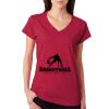 Junior Fit Softstyle Cotton V-Neck T-Shirt Thumbnail