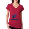 Junior Fit Softstyle Cotton V-Neck T-Shirt Thumbnail