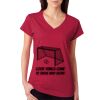 Junior Fit Softstyle Cotton V-Neck T-Shirt Thumbnail