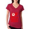 Junior Fit Softstyle Cotton V-Neck T-Shirt Thumbnail