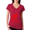 Junior Fit Softstyle Cotton V-Neck T-Shirt Thumbnail