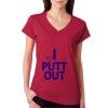 Junior Fit Softstyle Cotton V-Neck T-Shirt Thumbnail