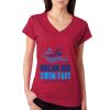Junior Fit Softstyle Cotton V-Neck T-Shirt Thumbnail