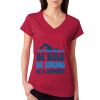 Junior Fit Softstyle Cotton V-Neck T-Shirt Thumbnail